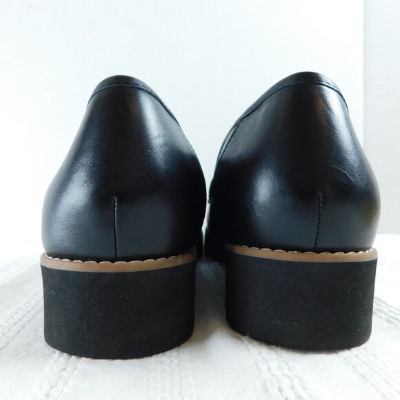 Vionic Women's Cheryl II Loafers Black 7.5 (fits like 7)  Leather Comfort MINT! - Picture 11 of 14